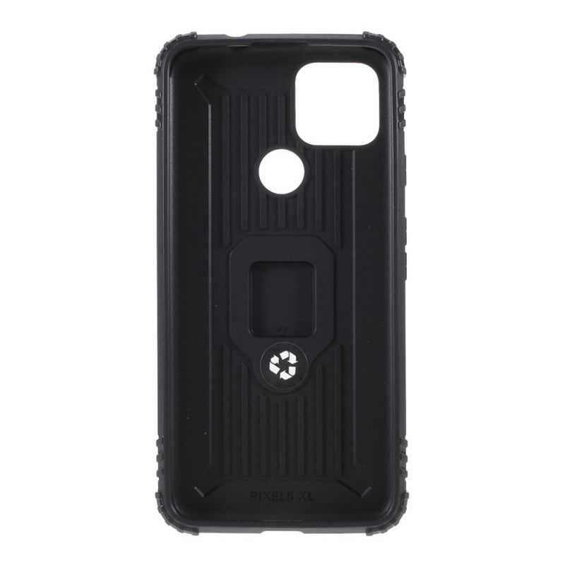 Coque Google Pixel 4a 5g Ring Et Fibre Carbone