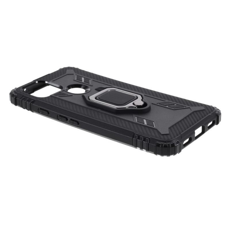 Coque Google Pixel 4a 5g Ring Et Fibre Carbone