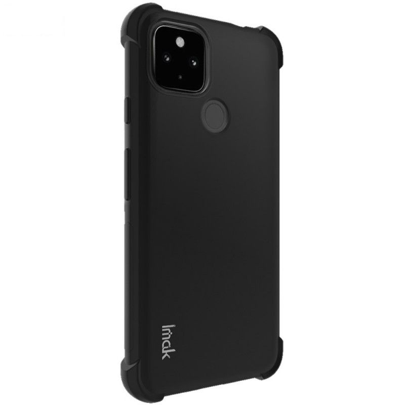 Coque Google Pixel 4a 5g Silicone Flexible Avec Film Pour Écran Imak