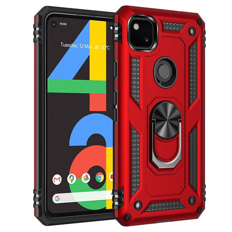 Coque Google Pixel 4a Anneau Premium