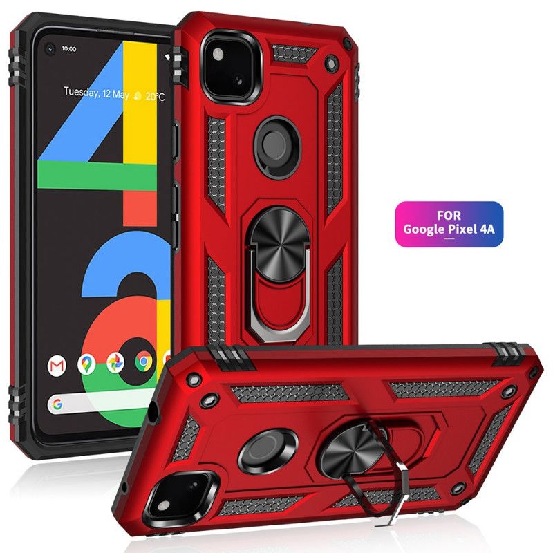 Coque Google Pixel 4a Anneau Premium