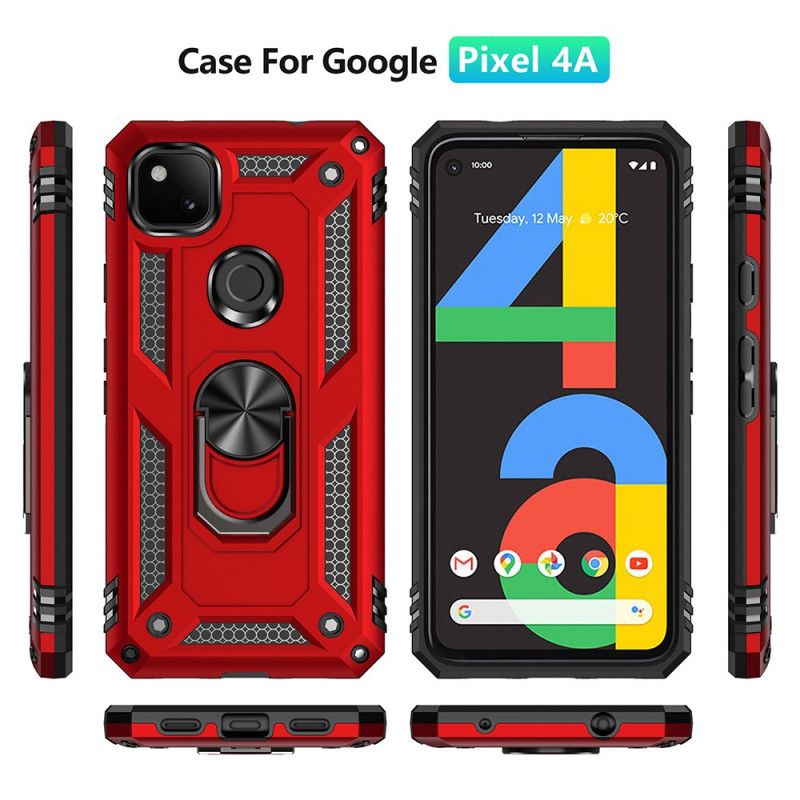 Coque Google Pixel 4a Anneau Premium