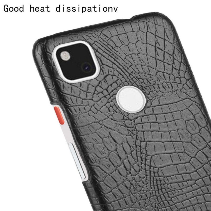 Coque Google Pixel 4a Effet Peau De Crocodile