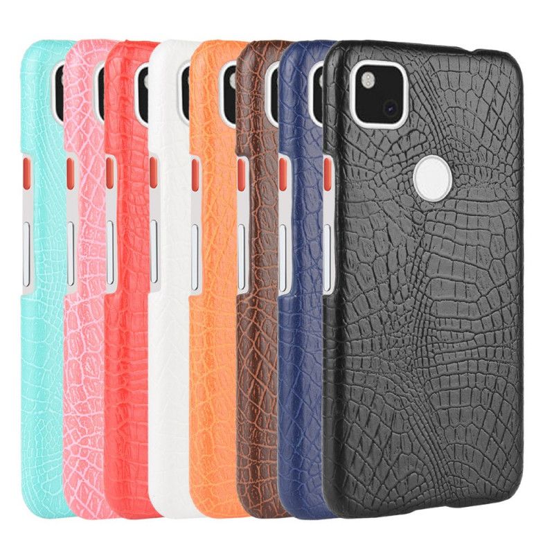 Coque Google Pixel 4a Effet Peau De Crocodile