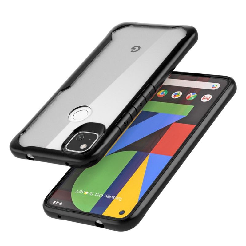 Coque Google Pixel 4a Hybride Rebord Biseauté