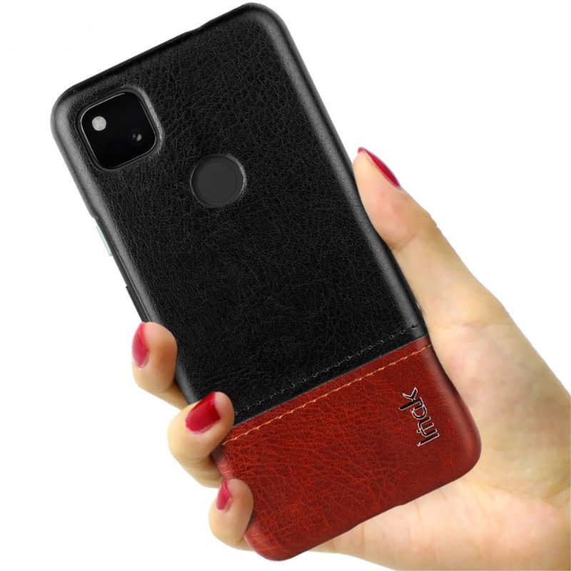 Coque Google Pixel 4a Imak Ruiyi Series Effet Cuir