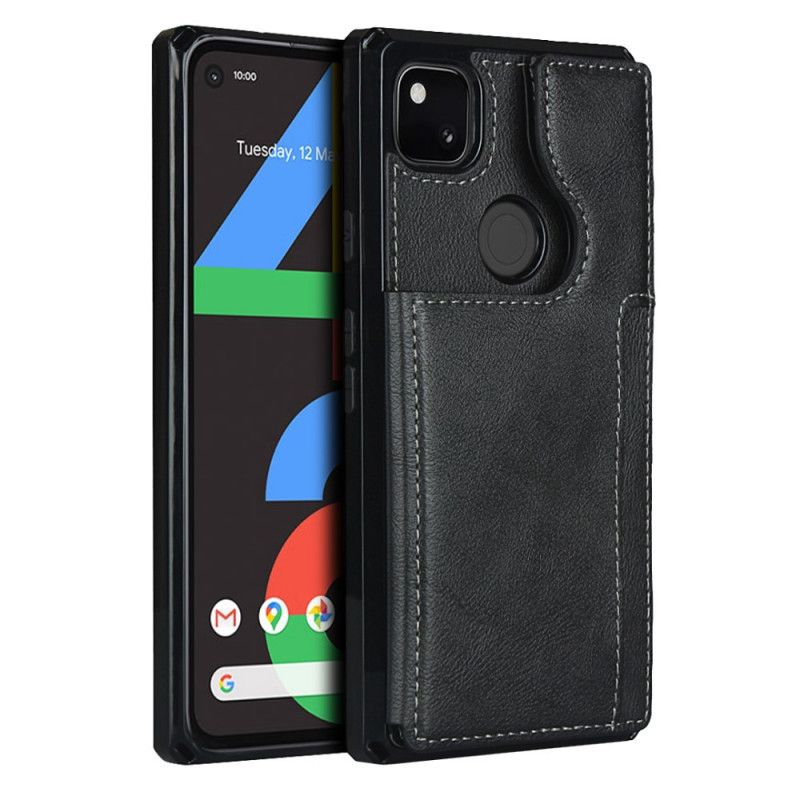 Coque Google Pixel 4a Porte-cartes Support Et Lanière