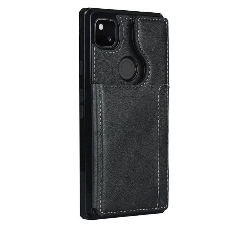 Coque Google Pixel 4a Porte-cartes Support Et Lanière