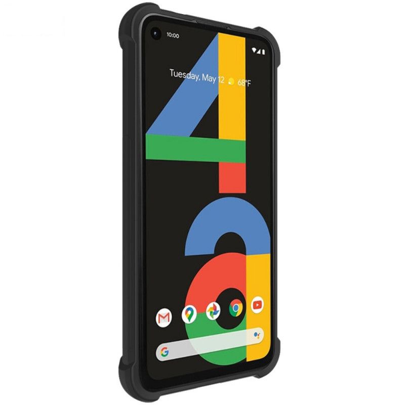 Coque Google Pixel 4a Silicone Flexible Avec Film Pour Écran Imak