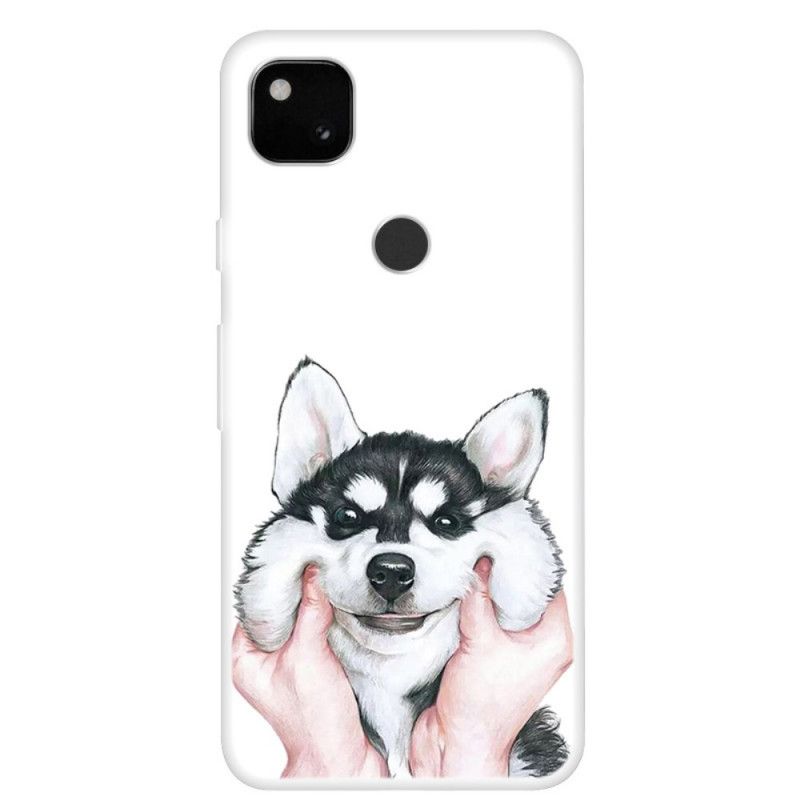 Coque Google Pixel 4a Smile Dog