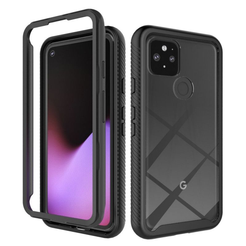 Coque Google Pixel 5 Hybride Rebords Biseautés