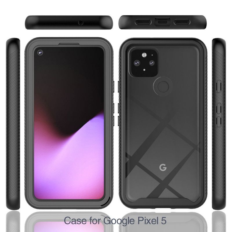 Coque Google Pixel 5 Hybride Rebords Biseautés