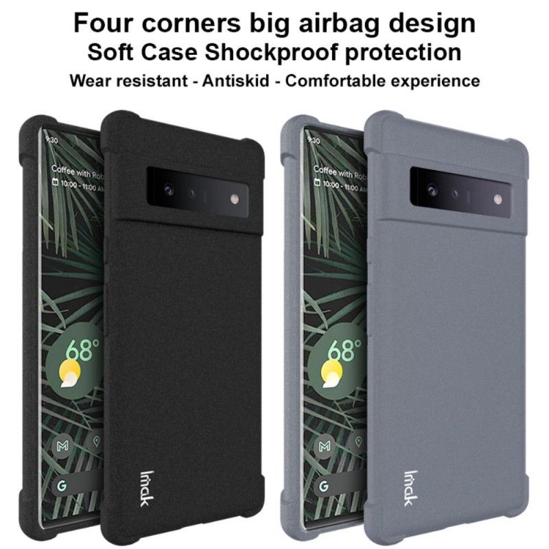 Coque Google Pixel 6 Pro Silicone Flexible Avec Film Pour Écran Imak