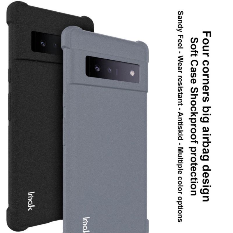 Coque Google Pixel 6 Pro Silicone Flexible Avec Film Pour Écran Imak