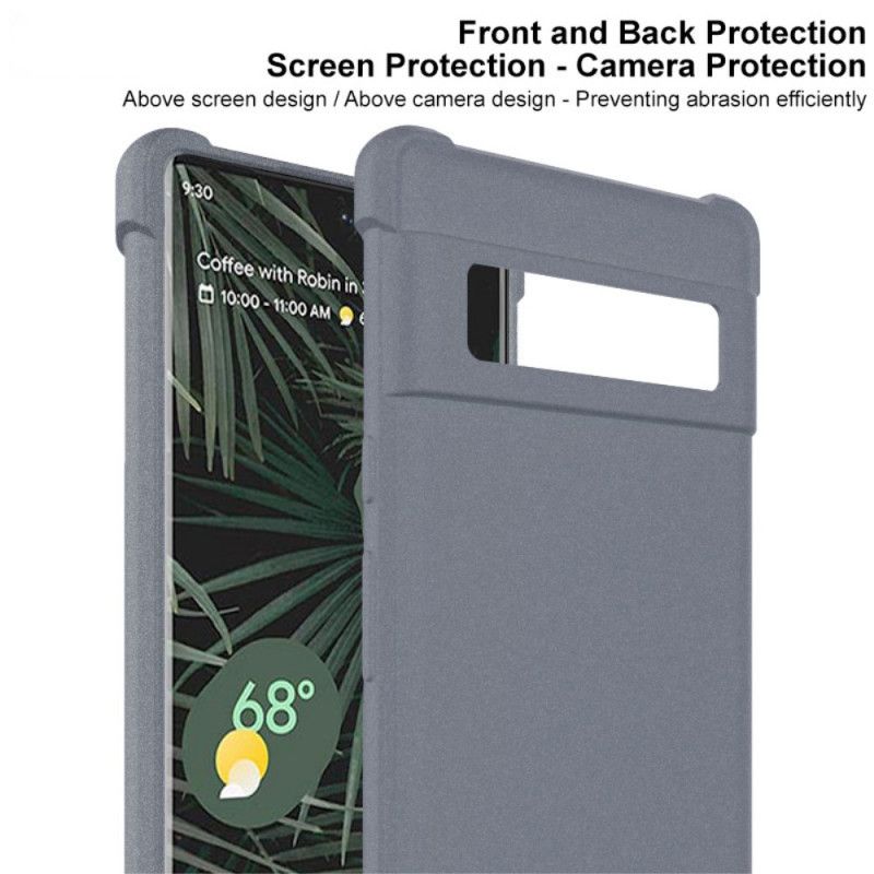 Coque Google Pixel 6 Pro Silicone Flexible Avec Film Pour Écran Imak