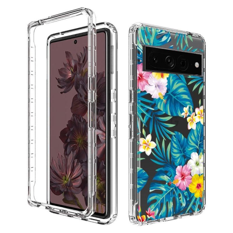 Coque Google Pixel 7 Pro Fleurs Fantaisie