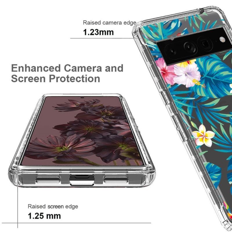 Coque Google Pixel 7 Pro Fleurs Fantaisie