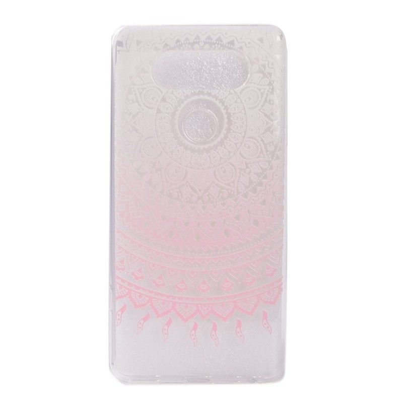 Coque Lg G6 Transparente Mandala Coloré