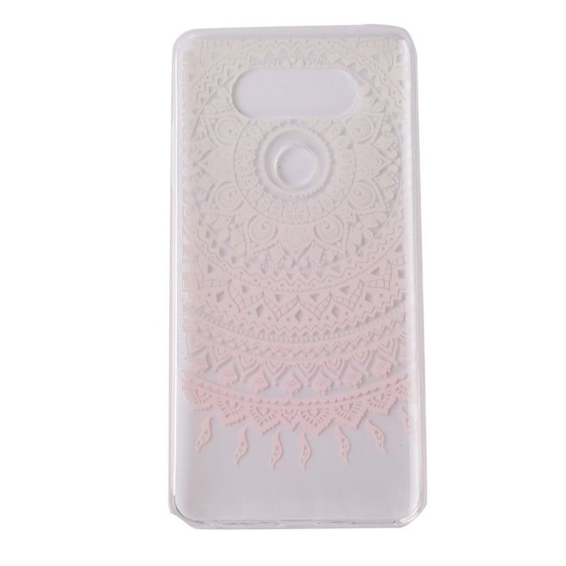 Coque Lg G6 Transparente Mandala Coloré