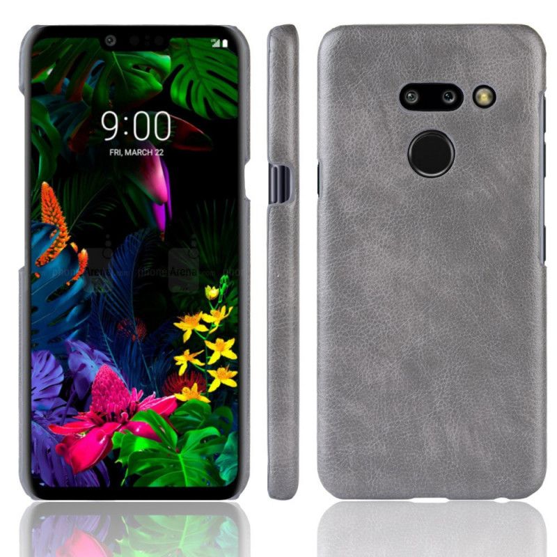 Coque Lg G8 Thinq Effet Cuir Litchi