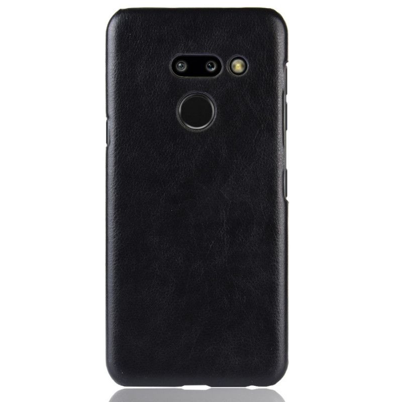 Coque Lg G8 Thinq Effet Cuir Litchi