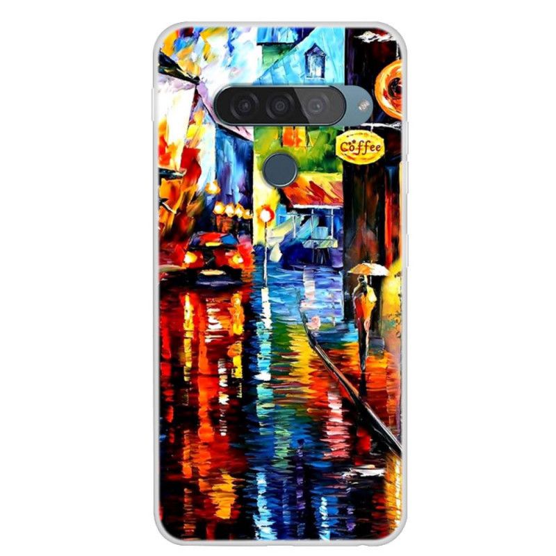 Coque Lg G8s Thinq Peinture De Café