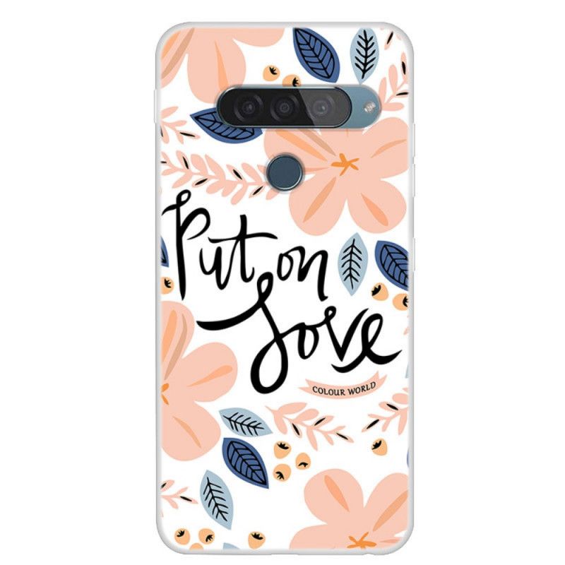 Coque Lg G8s Thinq Put On Love