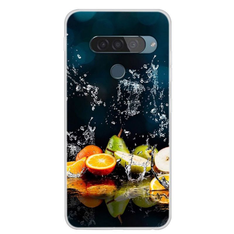 Coque Lg G8s Thinq Splash D'agrumes