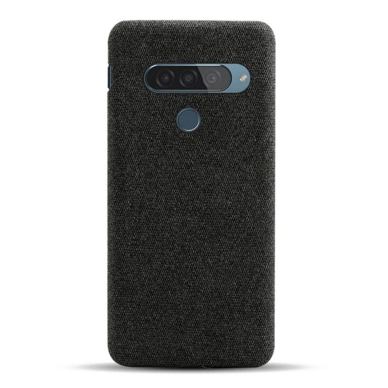 Coque Lg G8s Thinq Texture Tissu Ksq