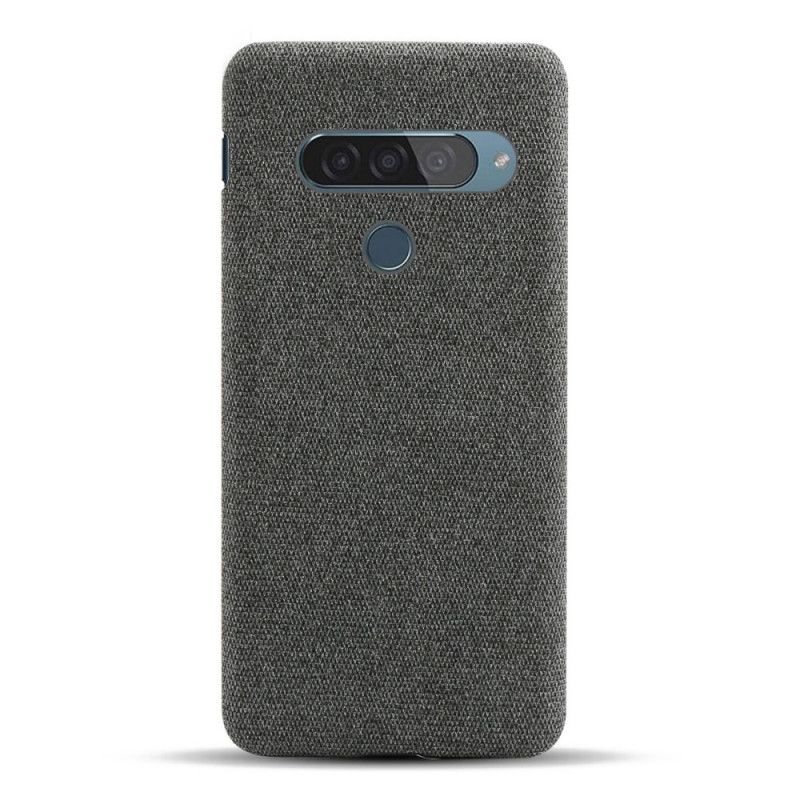 Coque Lg G8s Thinq Texture Tissu Ksq