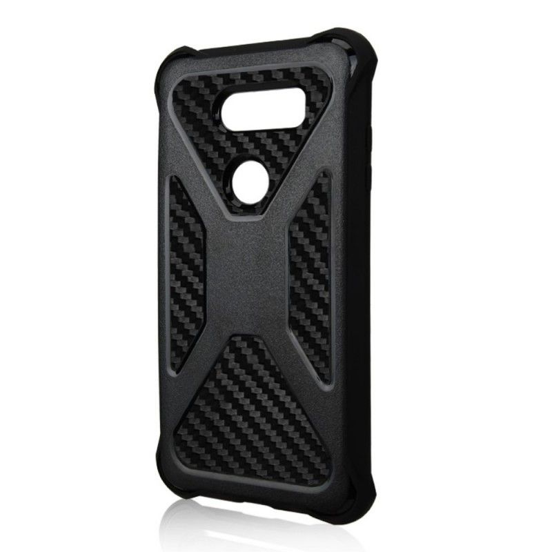 Coque Lg V30 Fibre Carbone Ultra Résistante