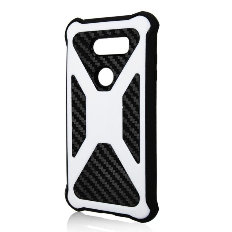 Coque Lg V30 Fibre Carbone Ultra Résistante