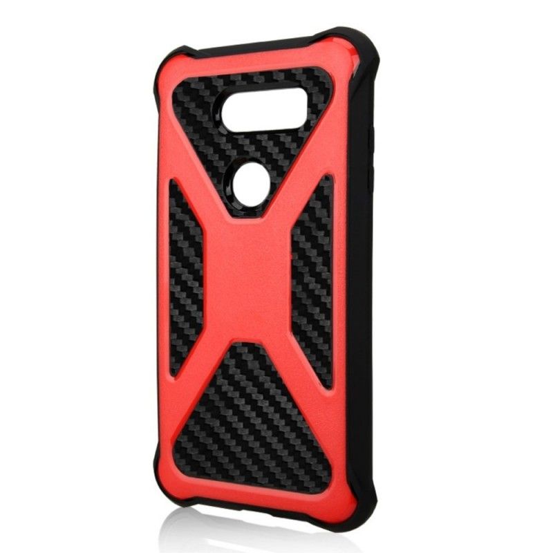 Coque Lg V30 Fibre Carbone Ultra Résistante