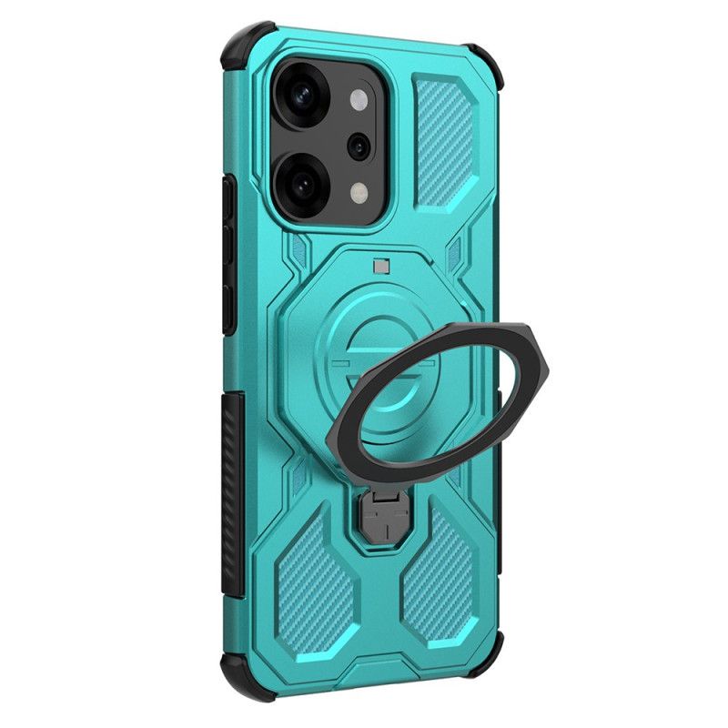 Coque Magnétique pour Oppo Reno 14 Pro 5G Magnétique Ultra Résistante avec Anneau-Support