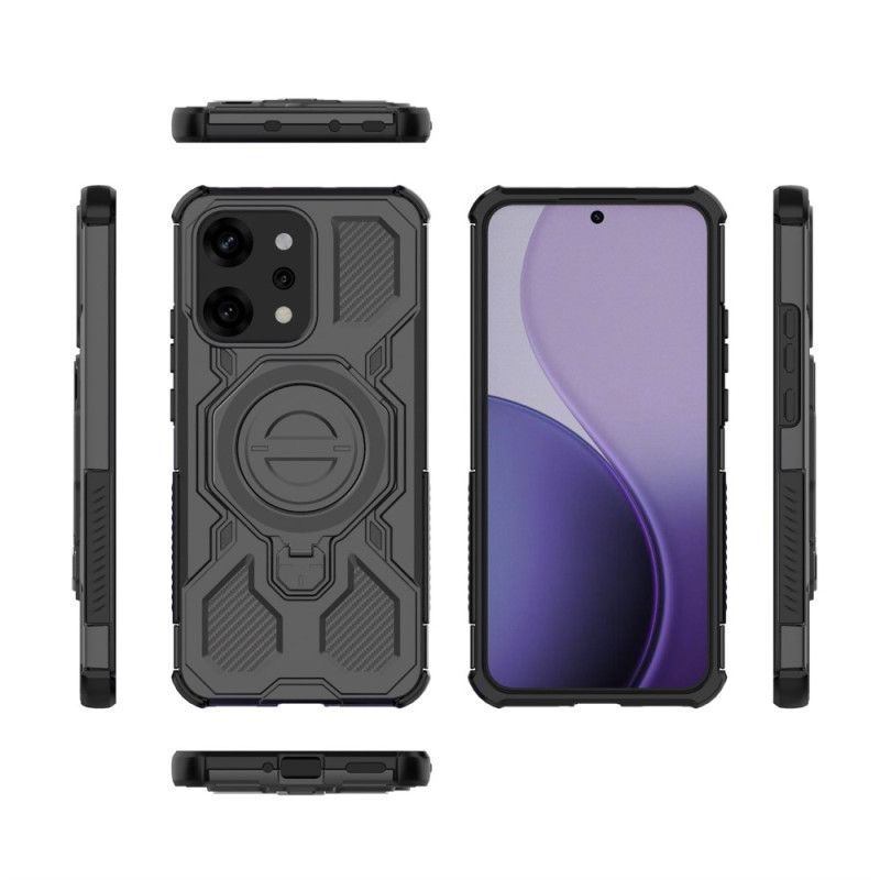 Coque Magnétique pour Oppo Reno 14 Pro 5G Magnétique Ultra Résistante avec Anneau-Support