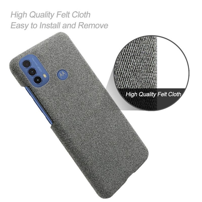 Coque Moto E20 / E30 / E40 Ksq Tissu