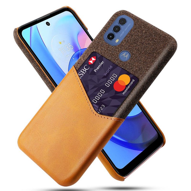 Coque Moto E20 / E30 / E40 Porte-carte Ksq