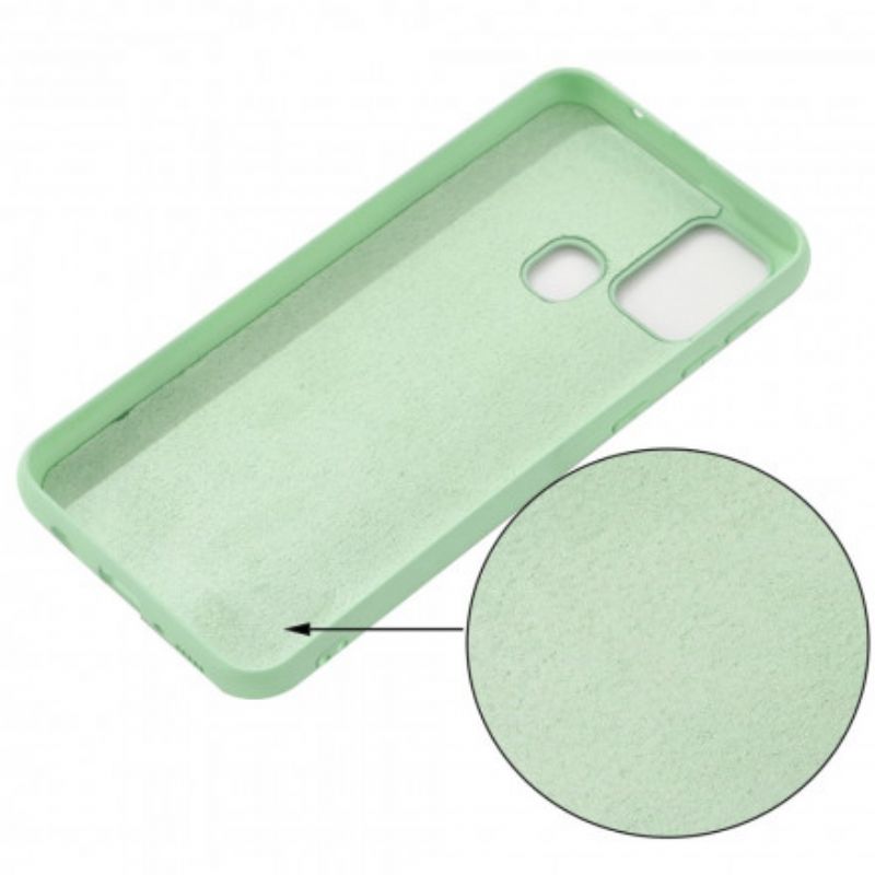 Coque Moto G 5G Conception Silicone Liquide Avec Lanière