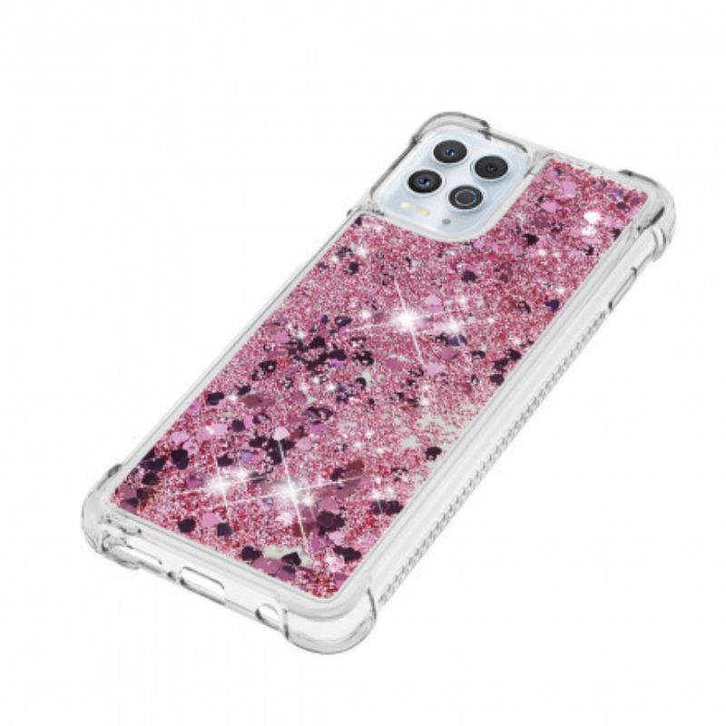 Coque Moto G100 Désires Paillettes