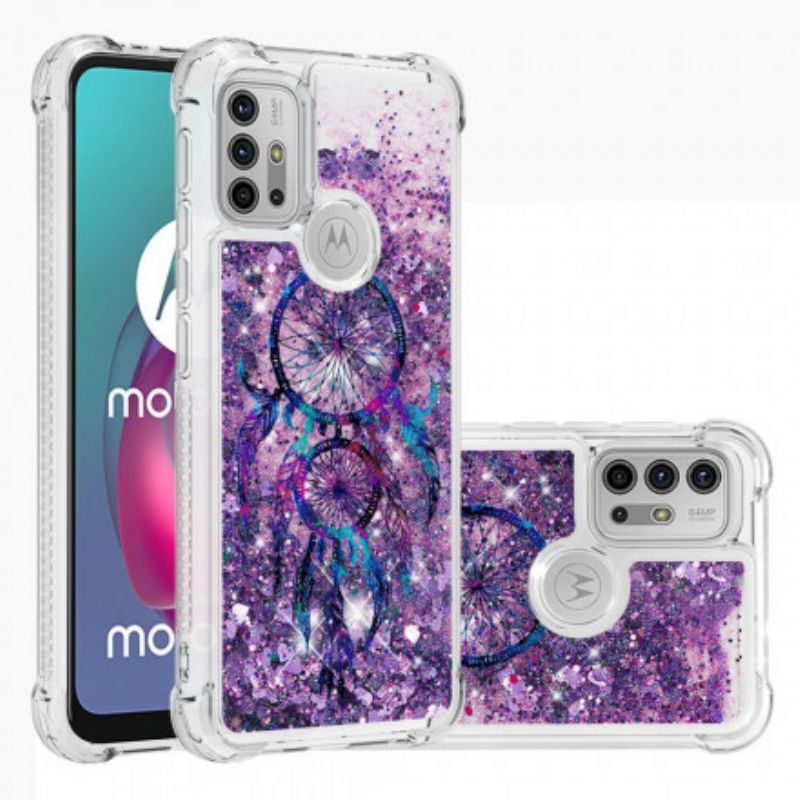 Coque Moto G30 / G10 Attrape Rêves Paillettes