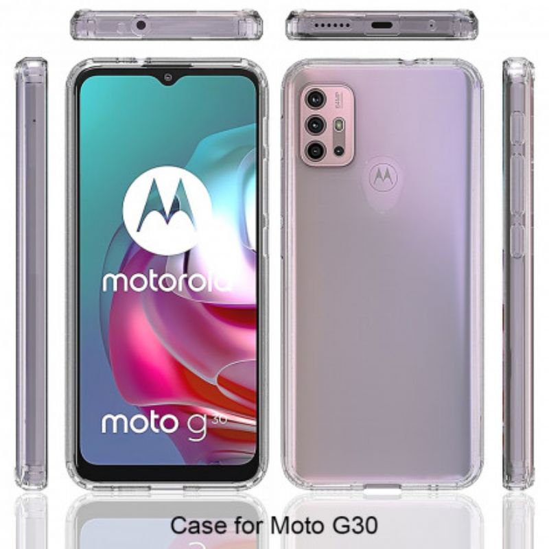 Coque Moto G30 / G10 Transparente Coins Renforcés