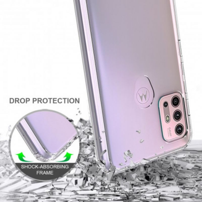 Coque Moto G30 / G10 Transparente Coins Renforcés