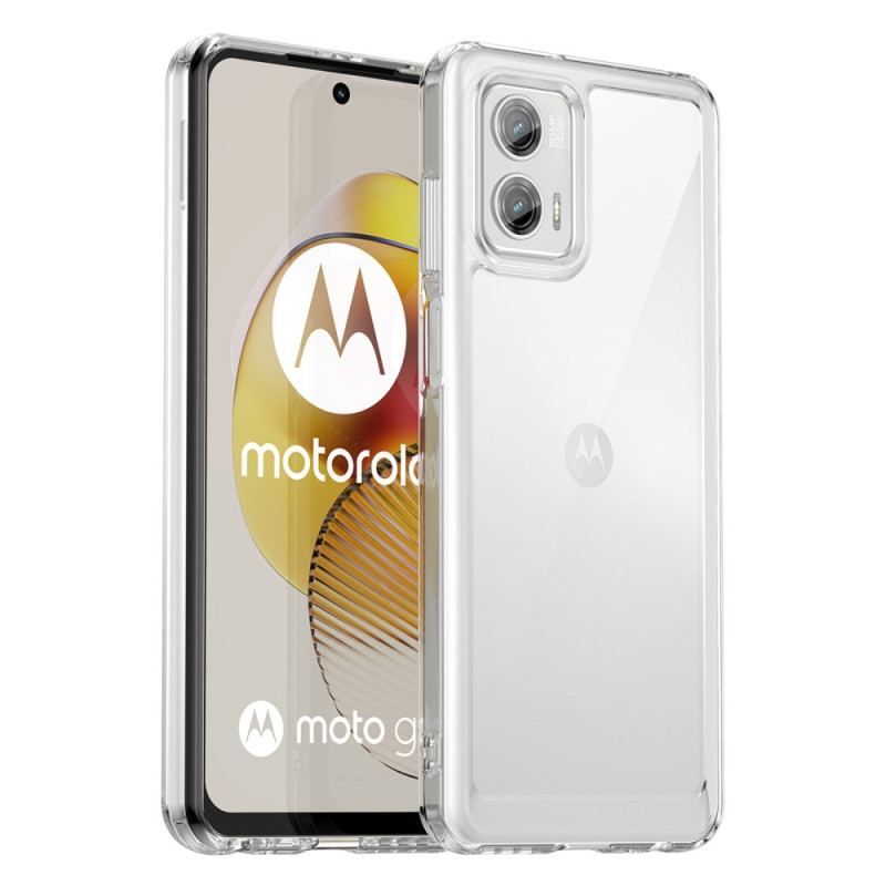 Coque Moto G73 5G Hybride Transparente