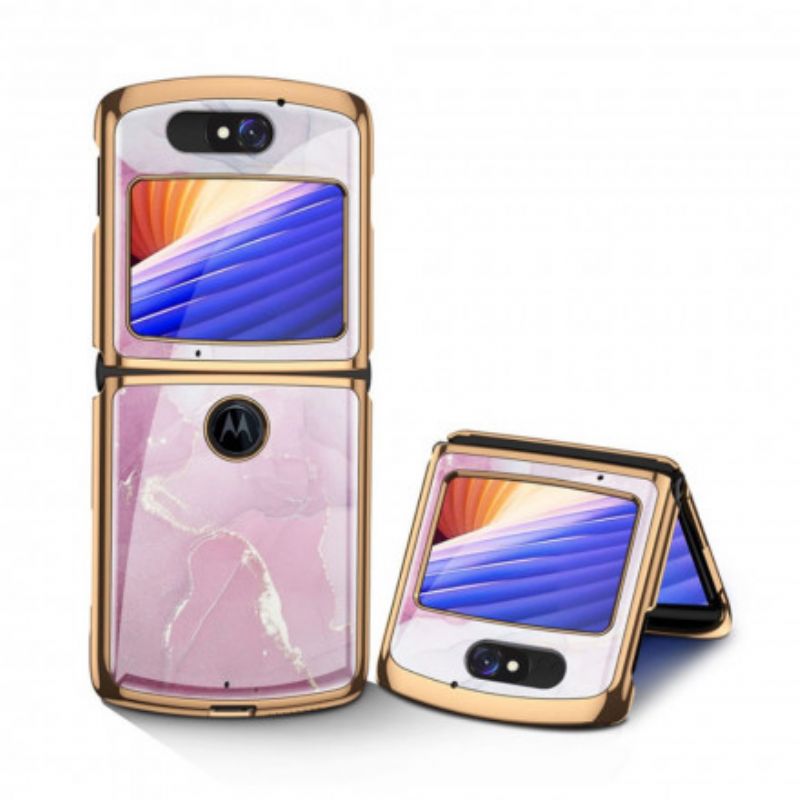 Coque Motorola Razr 5G Verre Trempé Marbre Gkk