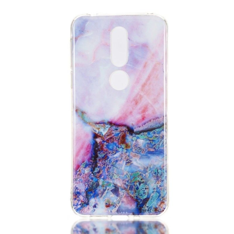 Coque Nokia 7.1 Marbre Multicolore