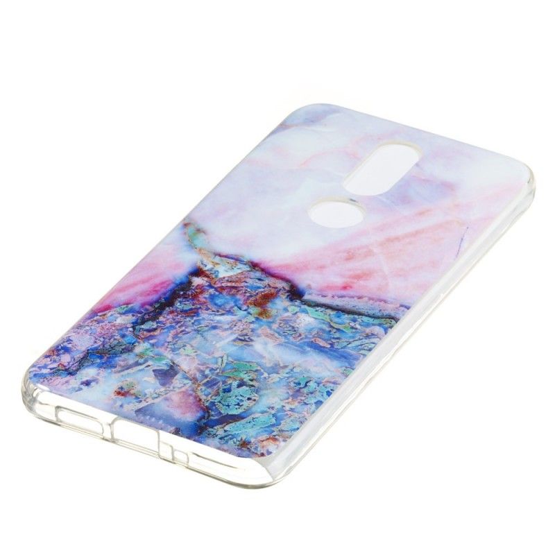 Coque Nokia 7.1 Marbre Multicolore