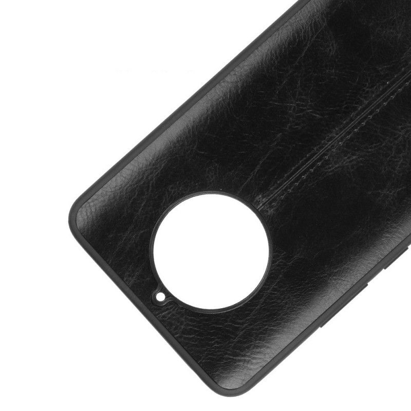 Coque Nokia 9 Pureview Effet Cuir Couture