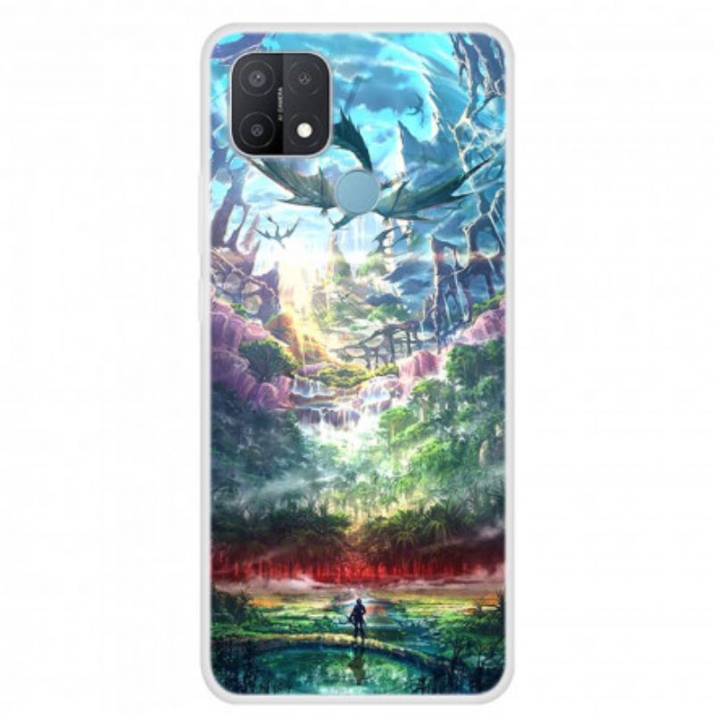 Coque Oppo A15 Nature Paradisiaque