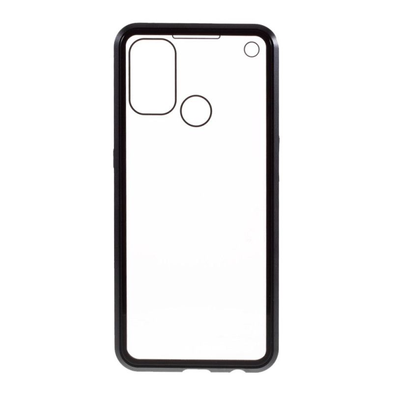 Coque Oppo A53 / A53s Avant Et Arrière Verre Trempé Et Métal