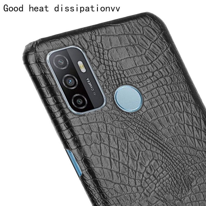 Coque Oppo A53 / A53s Style Peau De Crocodile